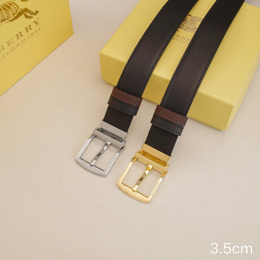 Burberry - 3.5cm -Plain weave Belt buckle  ZSB3502b