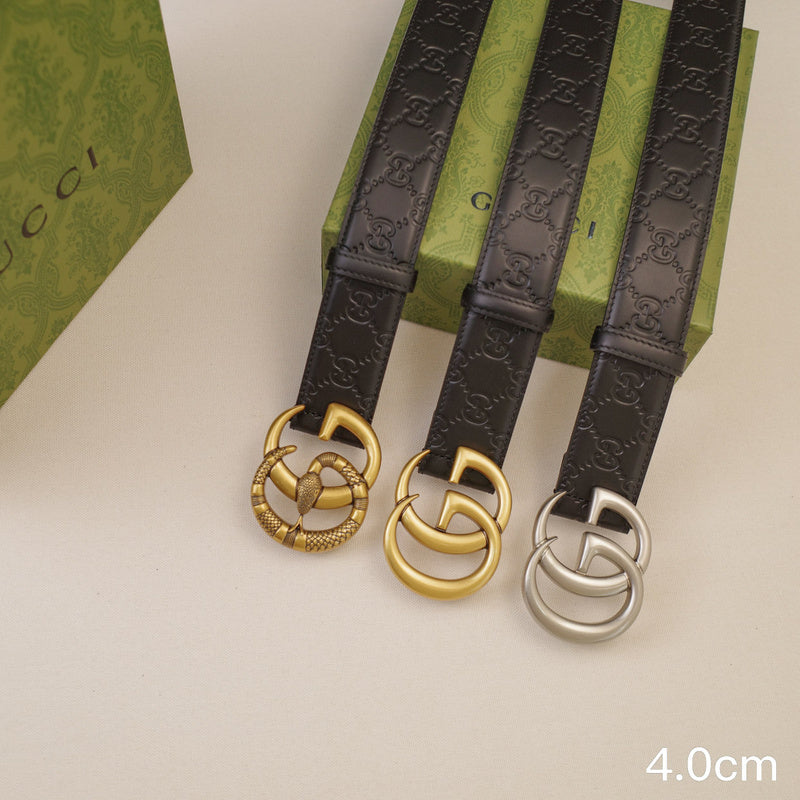 Gucci - 4.0cm G Classic - Slant side G 4022g