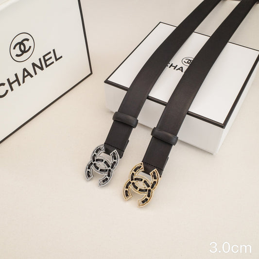 Chanel-3.0cm Agarwood weaving-plain weave  3007ch