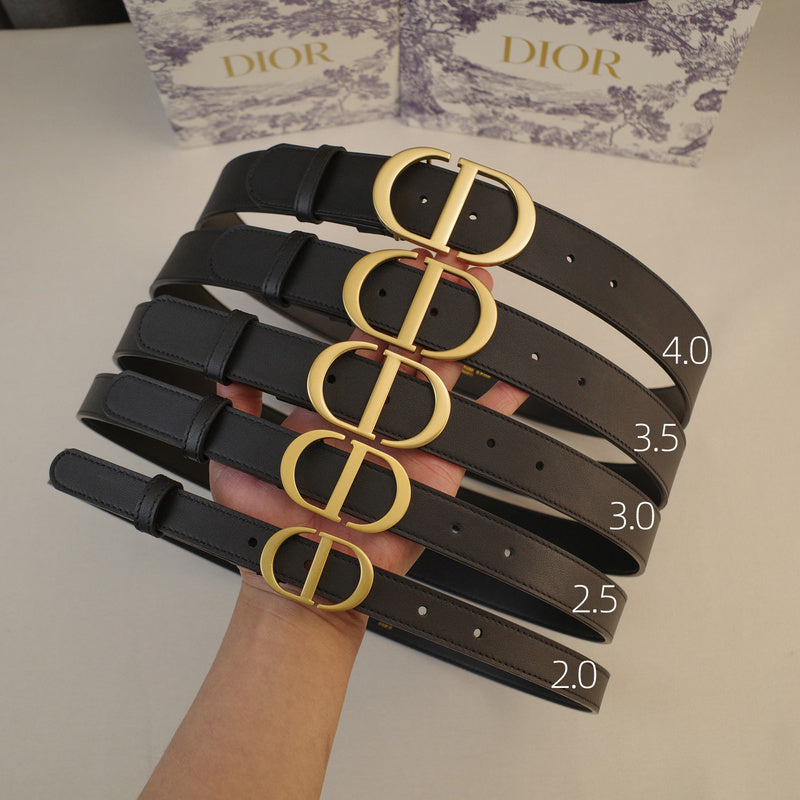 Dior-CD logo-Brass antique gold button - black ZSB3003d