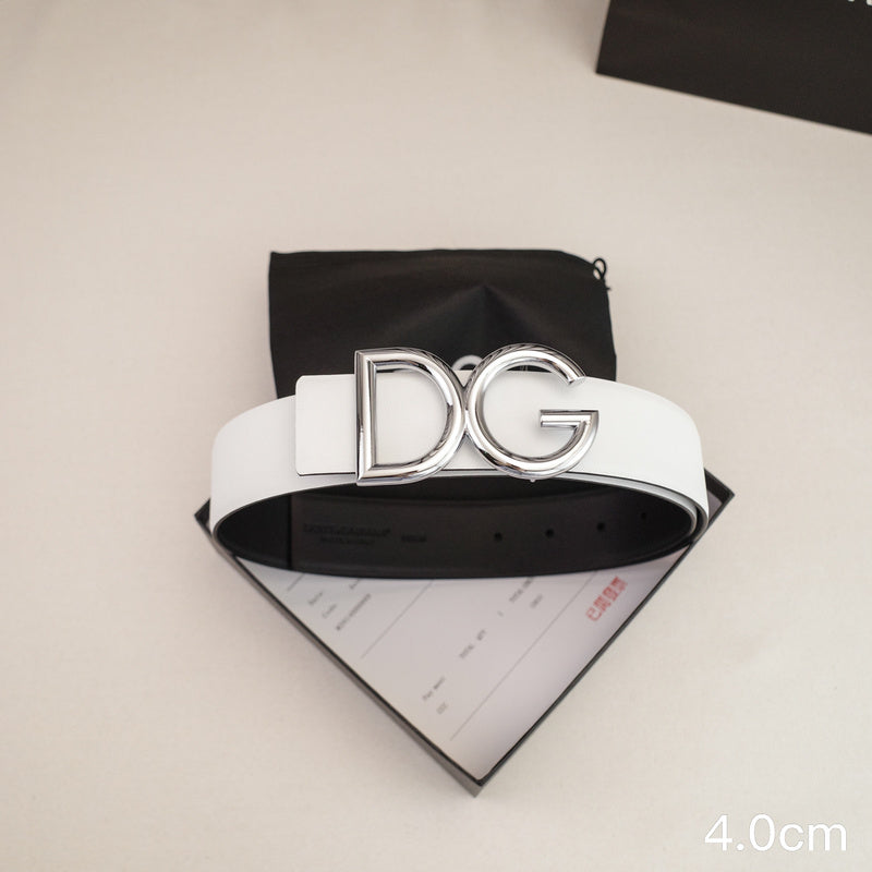 Dolce&Gabbana- 4.0cm classic DG - wireless plain weave 4001dg(Silver)