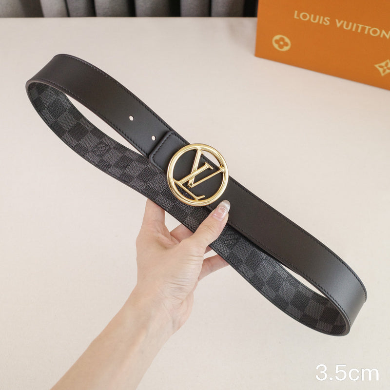 LV - Louis Vuitton- 3.5cm round letter hook - Monogram canvas 3506L