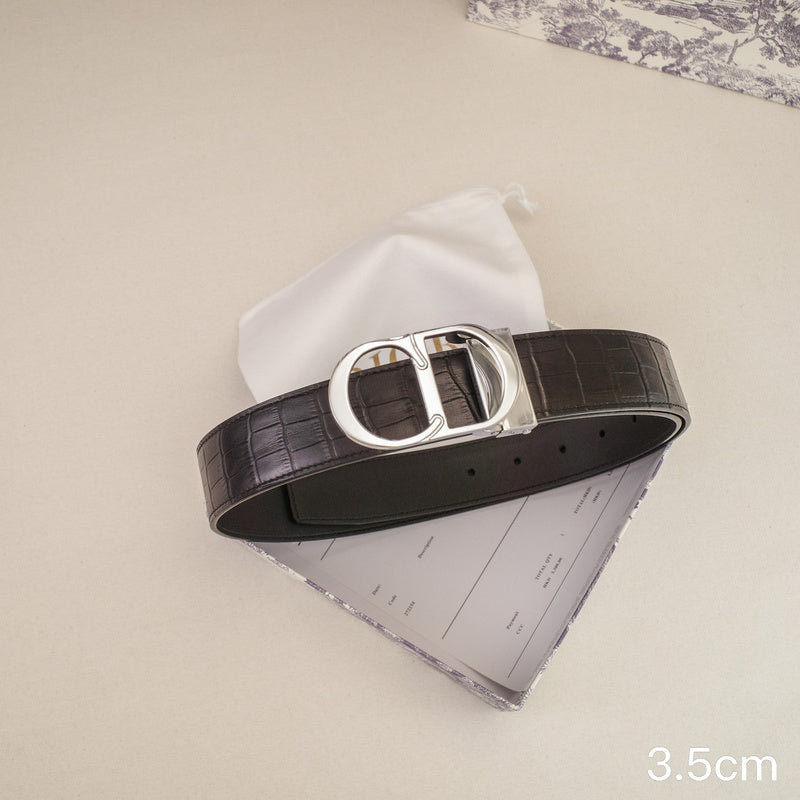 Dior-3.5cm CD crocodile pattern 3521cd