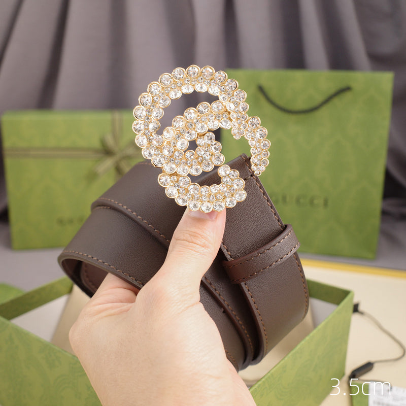 Gucci - 3.5cm G full diamond 2 3504g