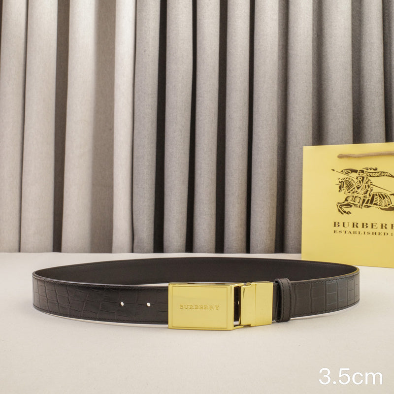 Burberry - 3.5cm - Crocodile pattern