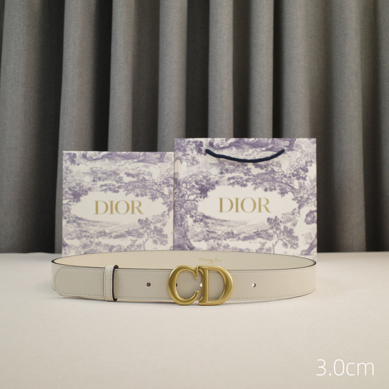 Dior-CD saddle ring - antique gold 3.0cm