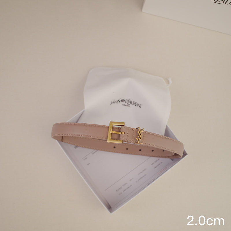 Saint Laurent -pink calves side