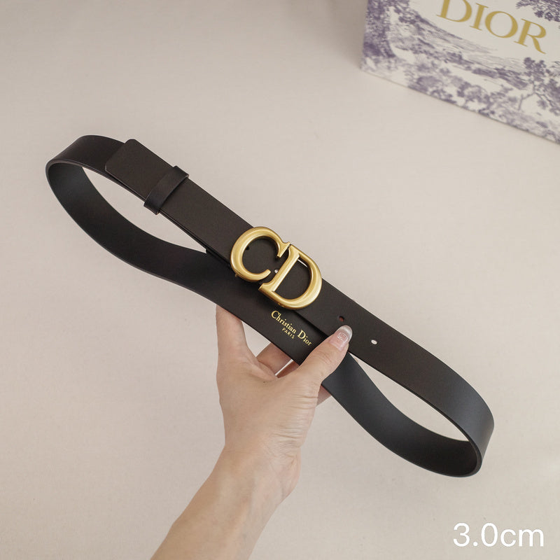 Dior-2.0cm saddle CD button 3001cd / 2001cd