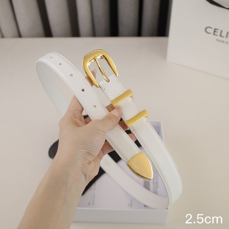 Celine - 2.5cm/1.8cm Bright gold
