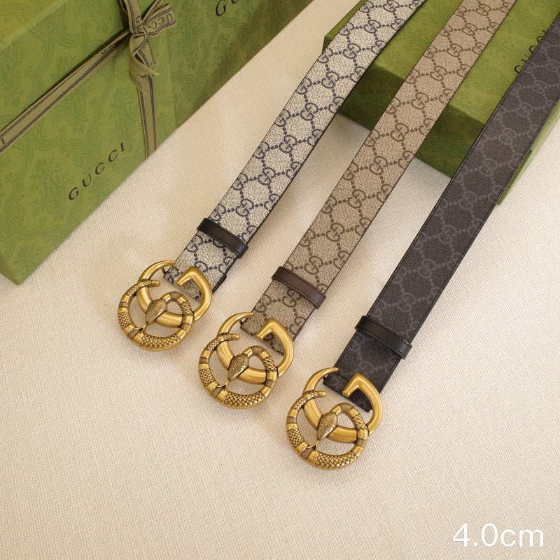 Gucci - 4.0cm G snake ZSB4012g