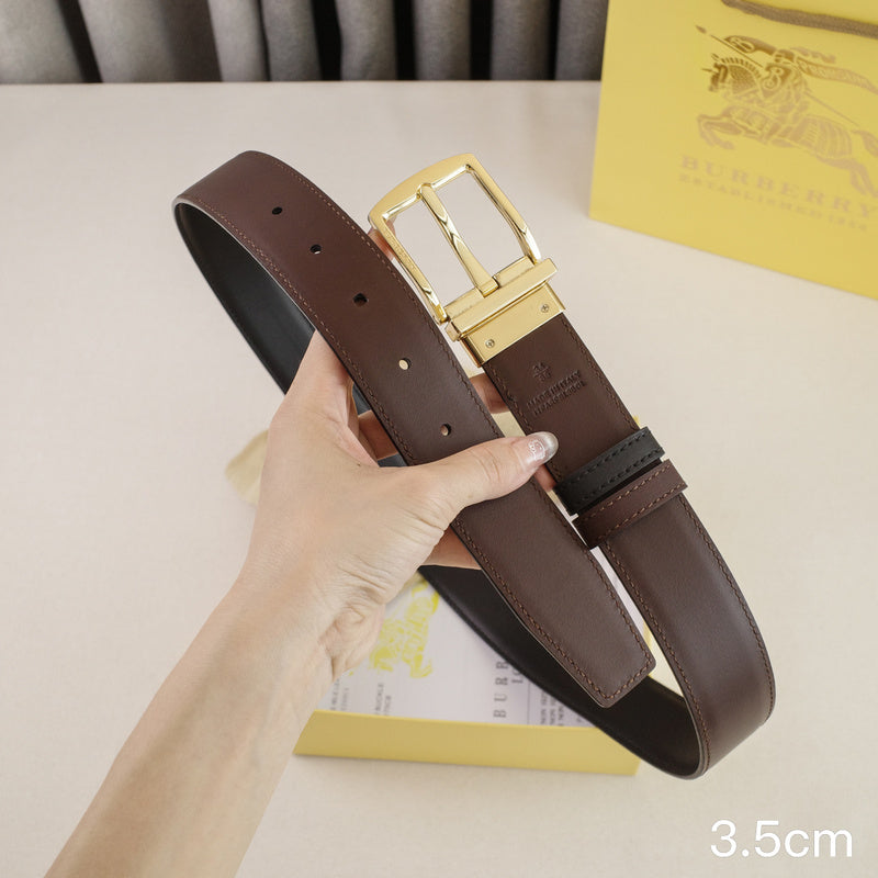 Burberry - 3.5cm -Plain weave Belt buckle