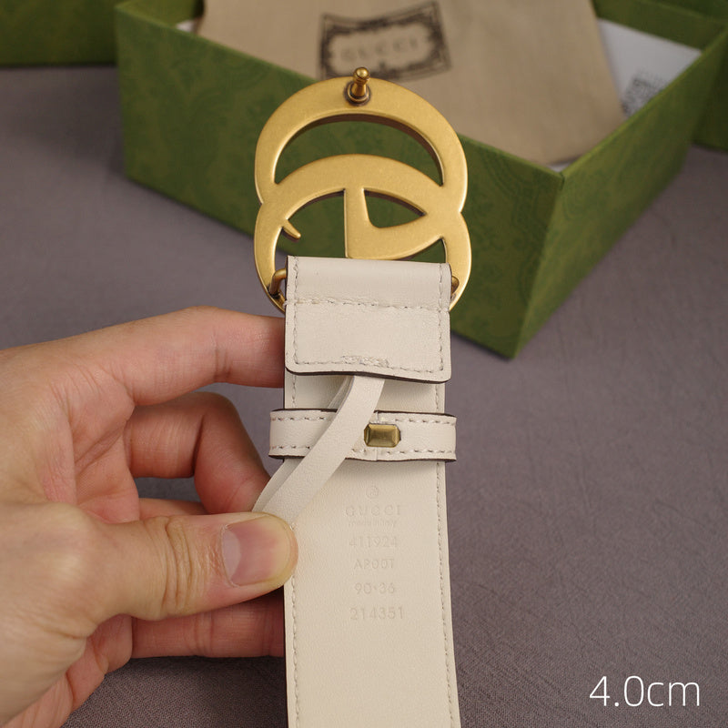 Gucci - 5 widths classic G-plain white