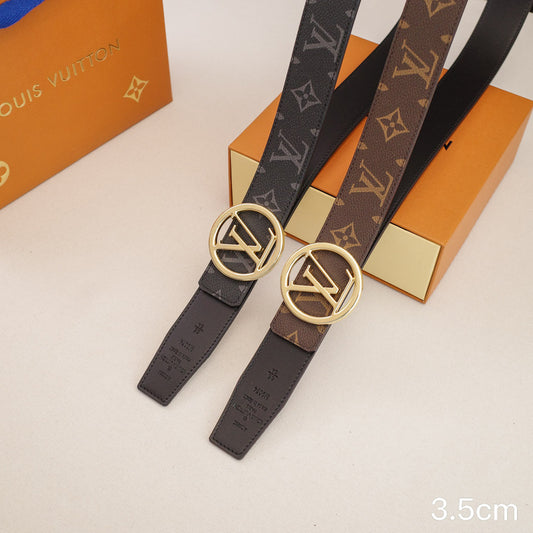 LV - Louis Vuitton - 3.5cm round letter hook - Monogram canvas 3506L
