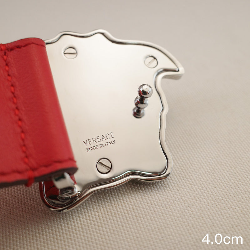 Versace-4.0cm beauty head-plain red