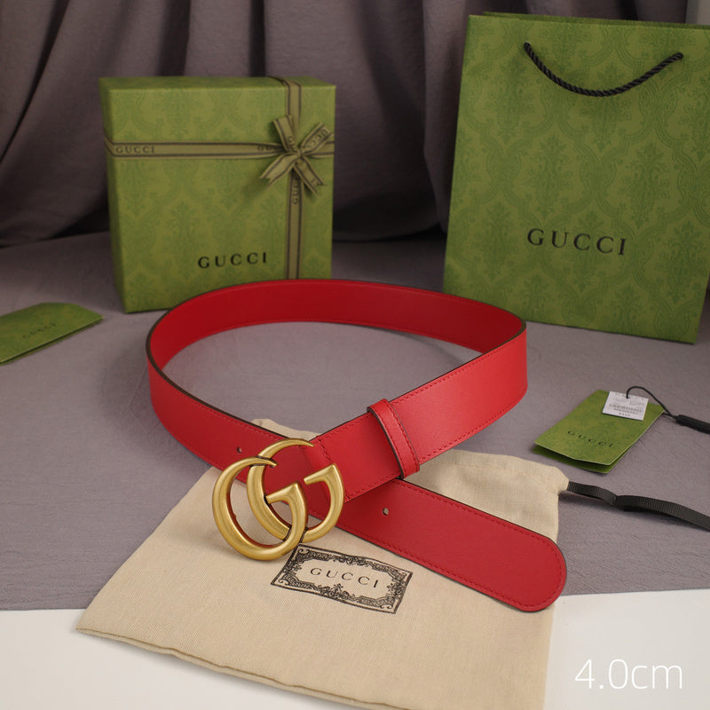 Gucci - 5 widths classic G-plain red