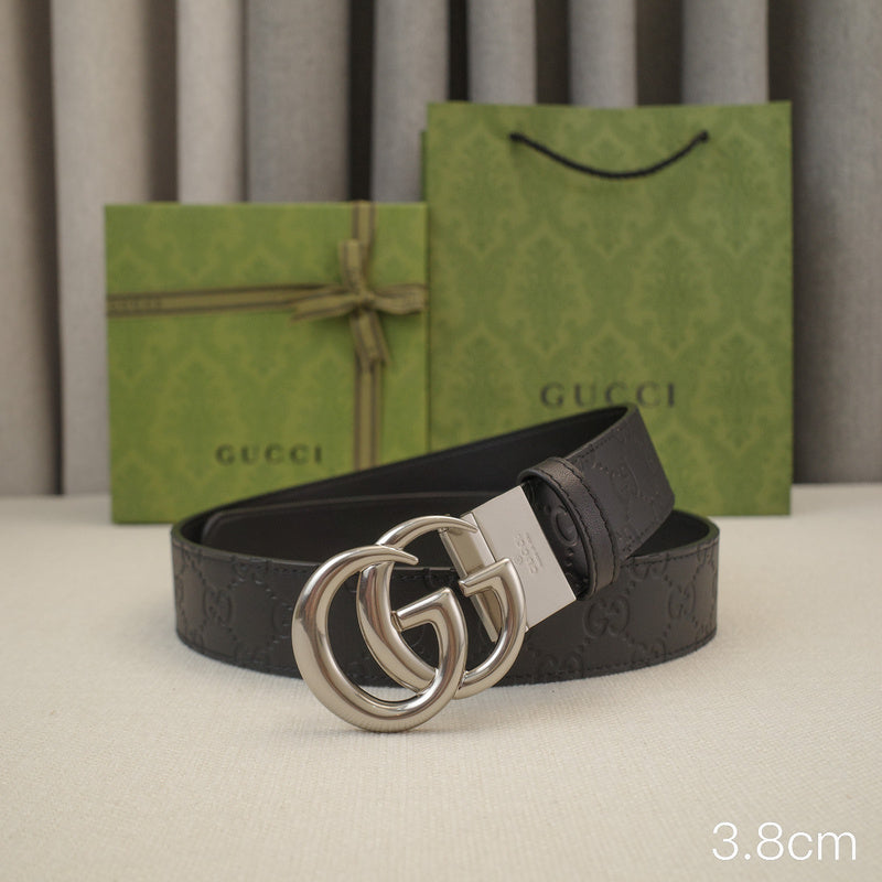 Gucci - 3.8cm G - plane double-sided 3801g