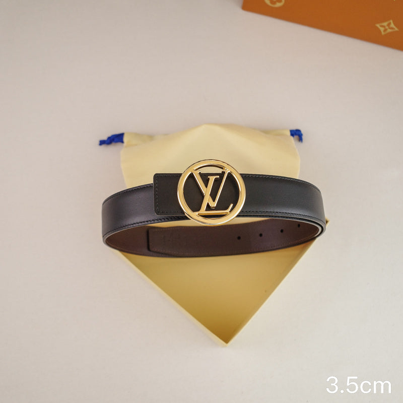 LV - Louis Vuitton - 3.5cm round letter hook - plain weave 3516L