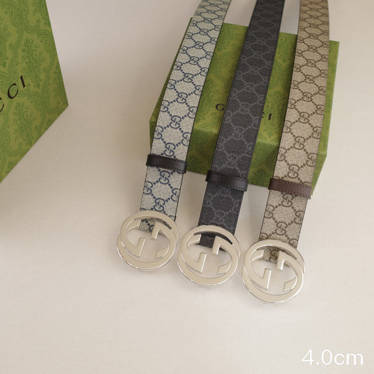 Gucci - 4.0cm Big cake - Supreme canvas  4023g