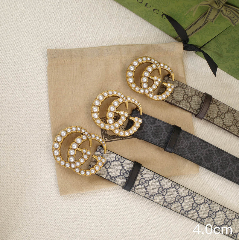 Gucci - 4.0cm G pearl ZSB4019g