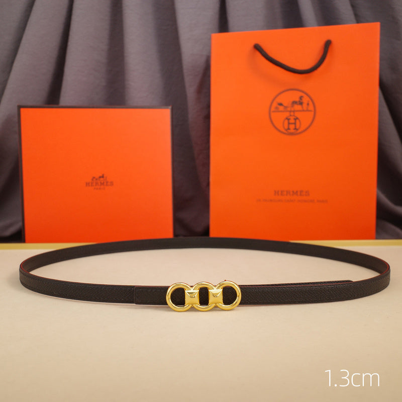 Hermes - 1.3cm H Audi-palm print 1312h