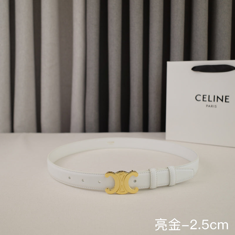 Celine - 2.5cm/1.8cm Bright gold