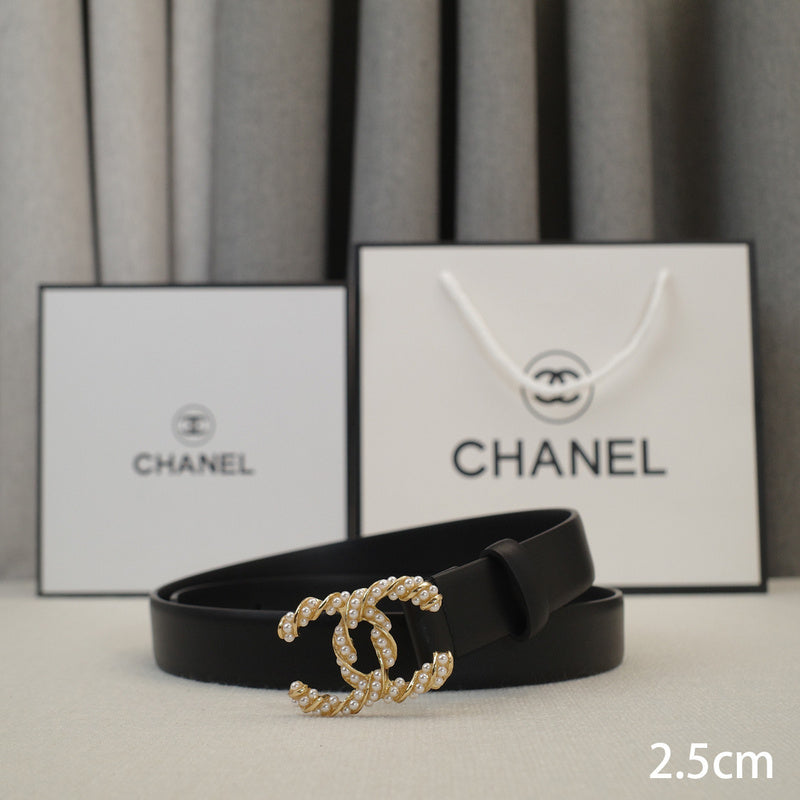 Chanel-2.5 Pearl sesame twist B2515L
