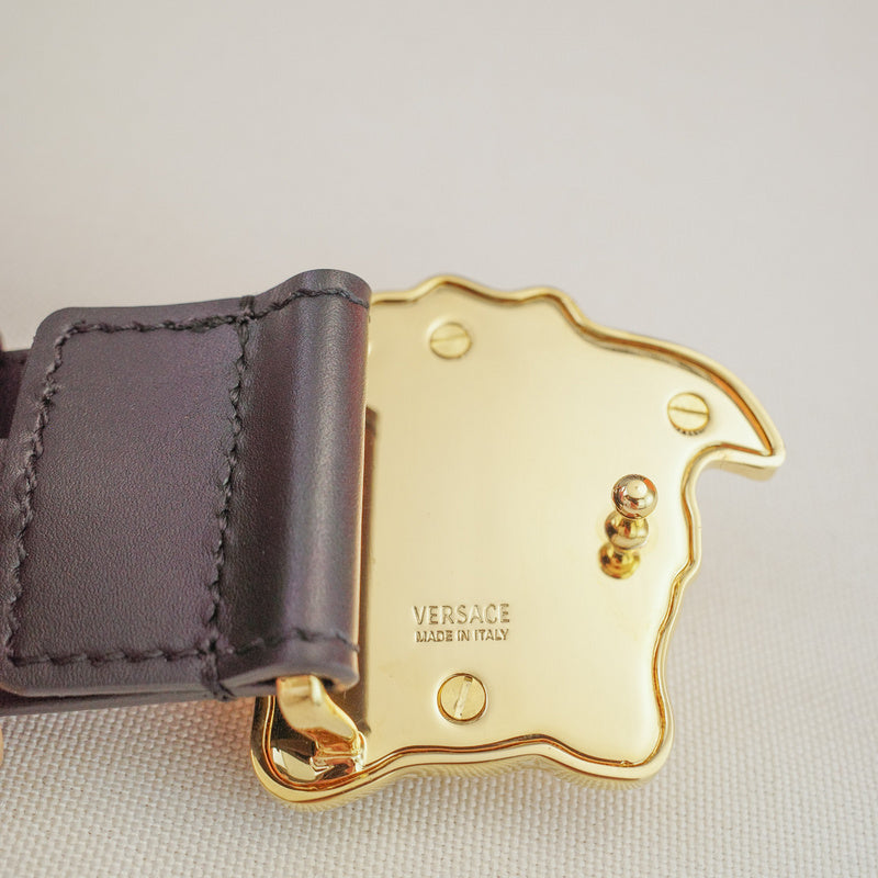 Versace-4.0cm beauty head-plain black