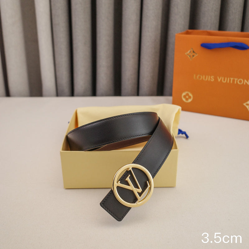 LV - Louis Vuitton - 3.5cm round letter hook - plain weave 3516L