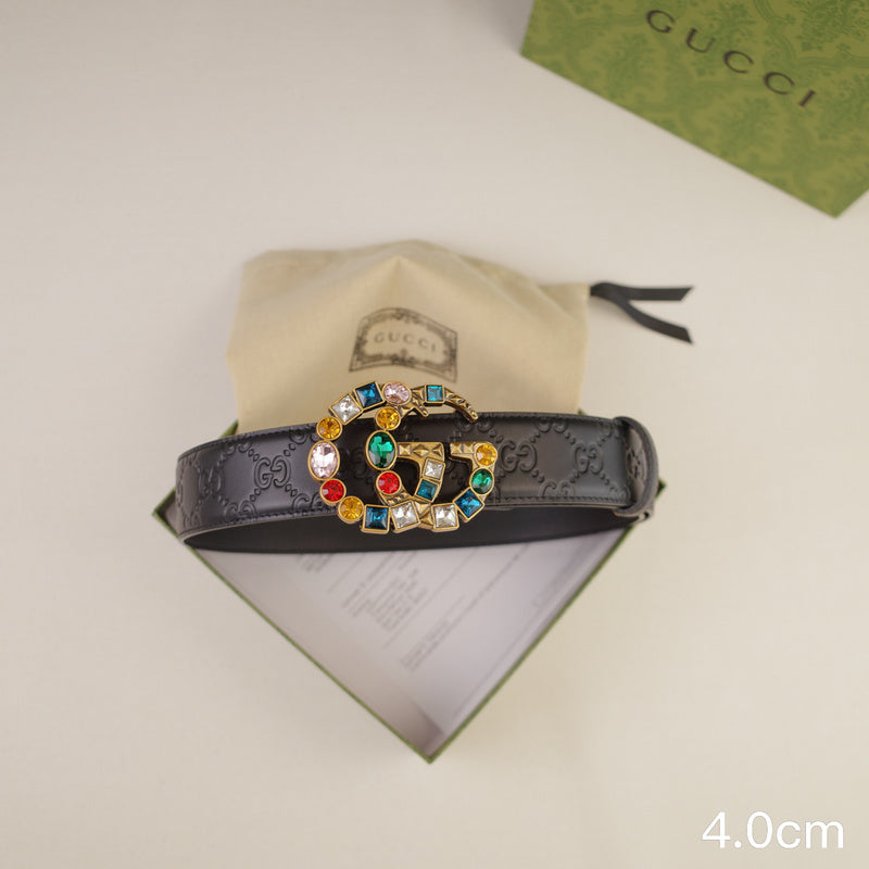Gucci - 4.0cm G Colored gemstone - Slant side G 4027g