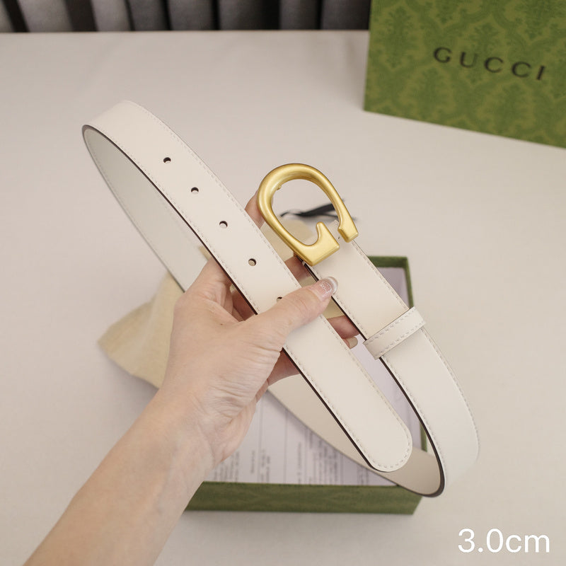 Gucci - 3.0cm G length - plain weave 3001g