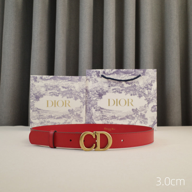 Dior-CD saddle ring - antique gold 3.0cm