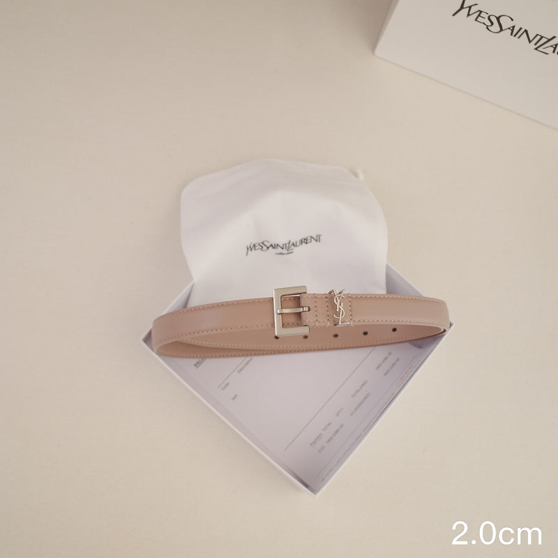 Saint Laurent -pink calves side