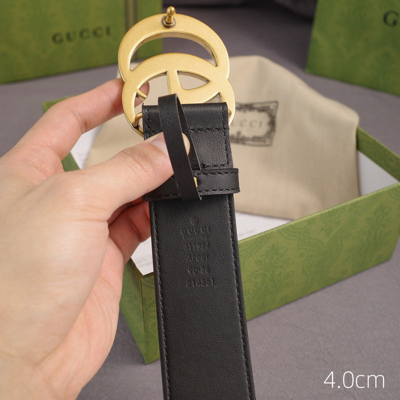 Gucci - 5 widths classic G-plain black