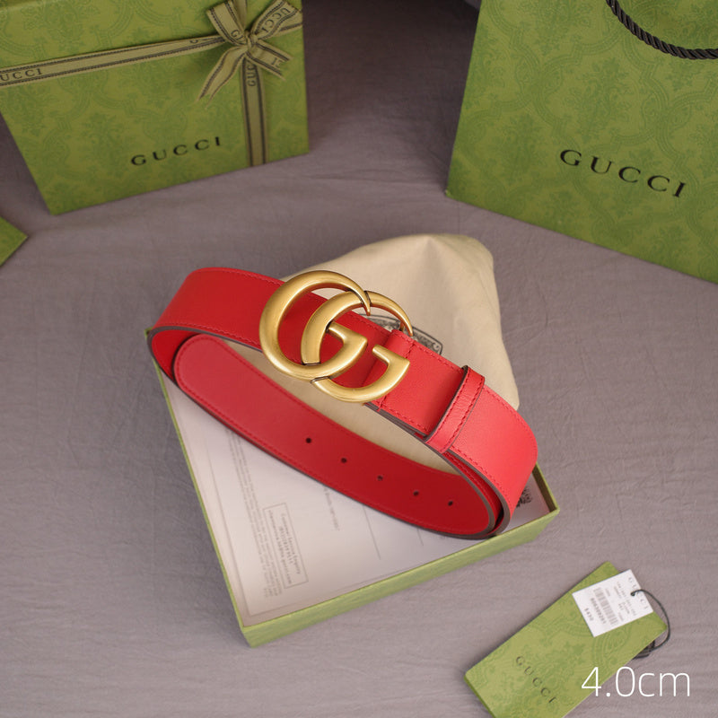 Gucci - 5 widths classic G-plain red