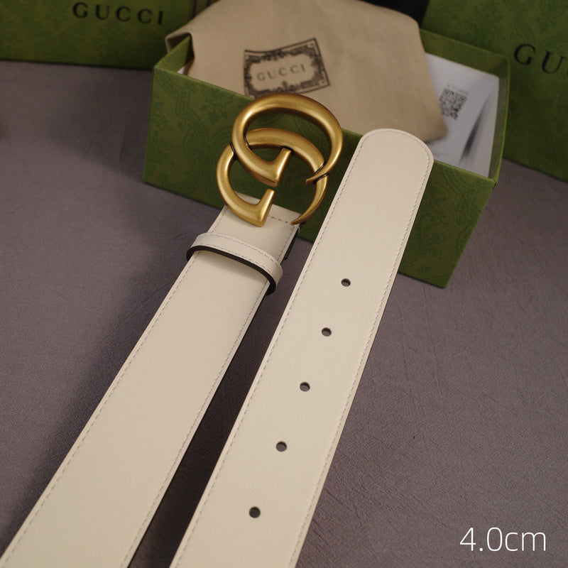 Gucci - 5 widths classic G-plain white