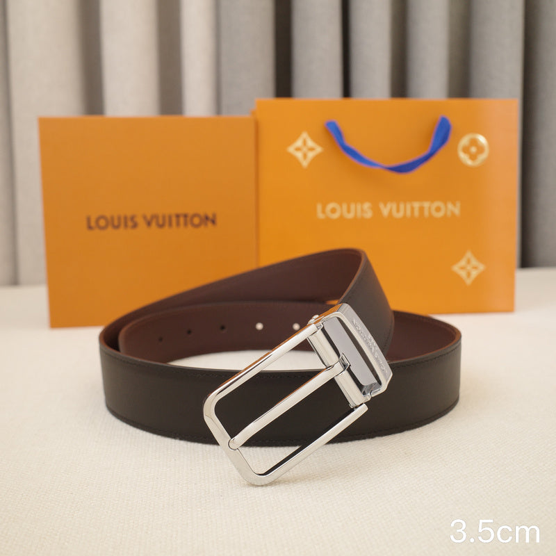 LV - Louis Vuitton- 3.5cm hollow needle - plain weave slant edge 3518L