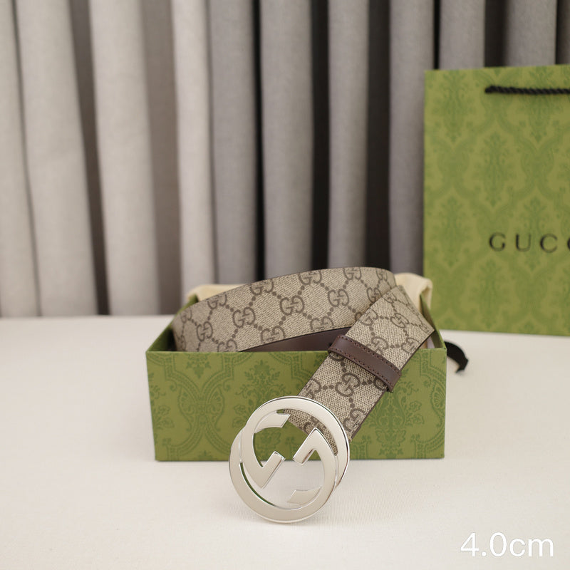 Gucci - 4.0cm Big cake - Supreme canvas 4023g