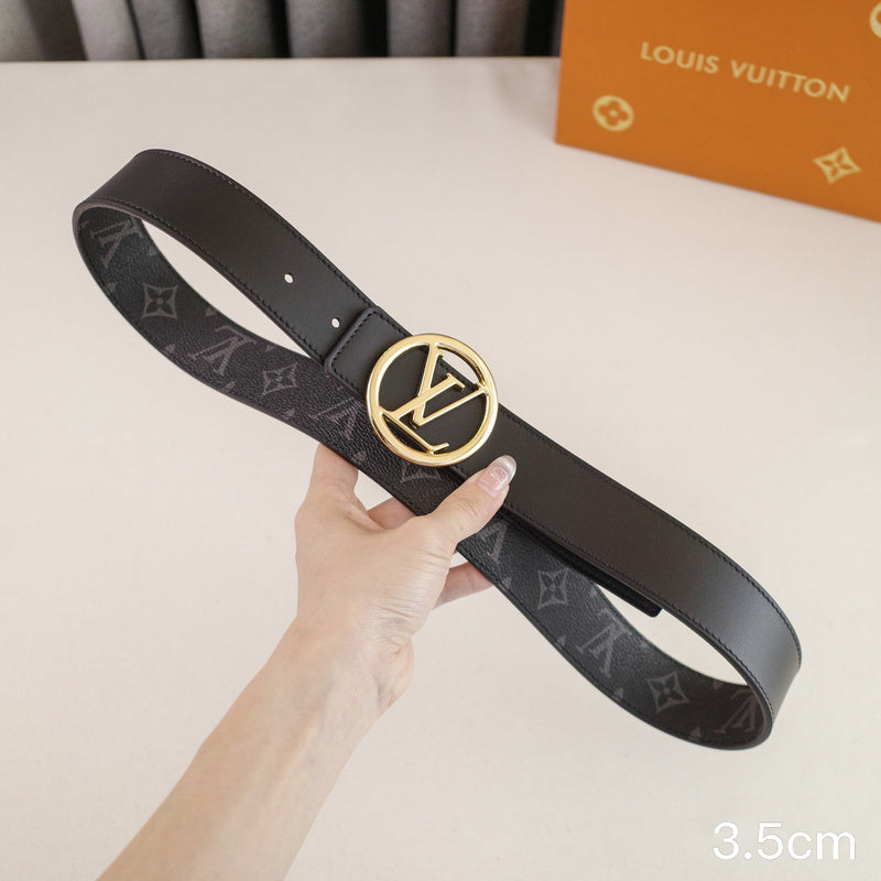 LV - Louis Vuitton - 3.5cm round letter hook - Monogram canvas 3506L