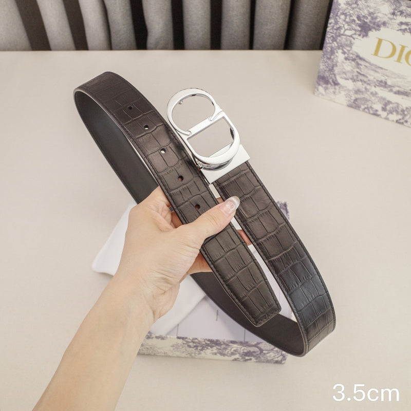 Dior-3.5cm CD crocodile pattern 3521cd