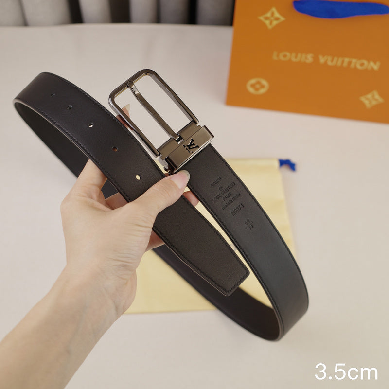 LV - Louis Vuitton BLACK button 3529L