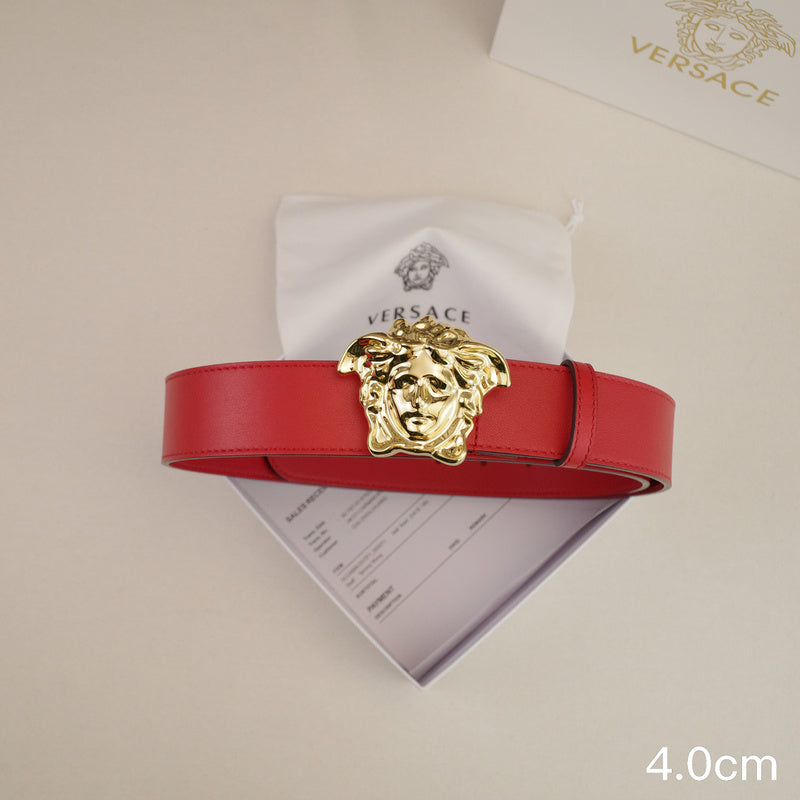 Versace-4.0cm beauty head-plain red