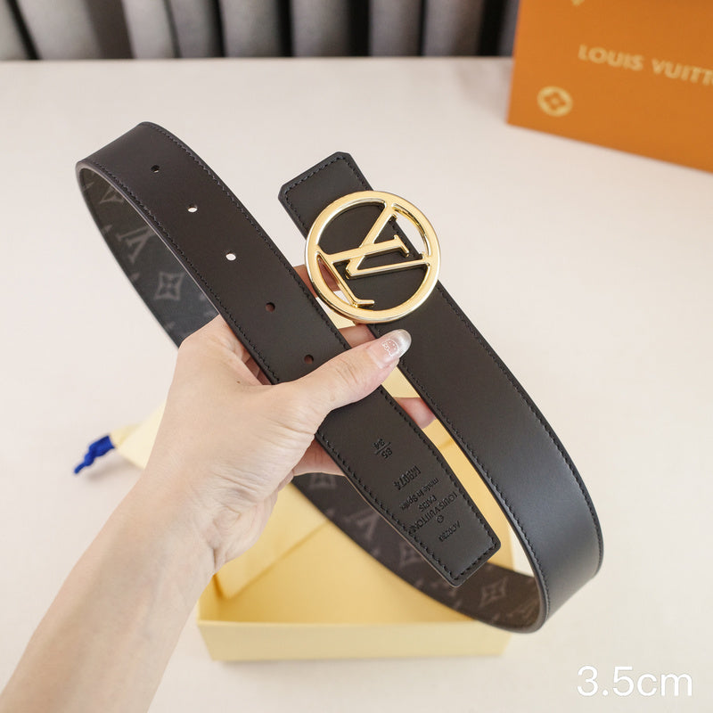 LV - Louis Vuitton - 3.5cm round letter hook - Monogram canvas 3506L