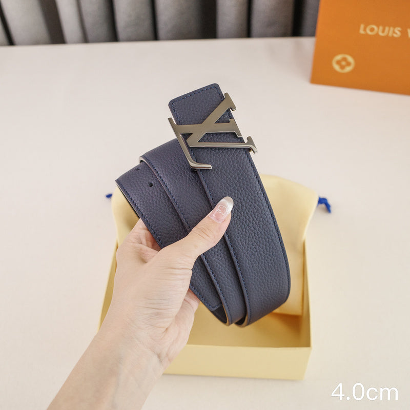 LV - Louis Vuitton- 4.0cm letter bright gun sling hook - pebble grain 4023L