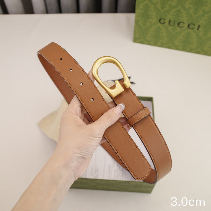 Gucci - 3.0cm G length - plain weave 3001g