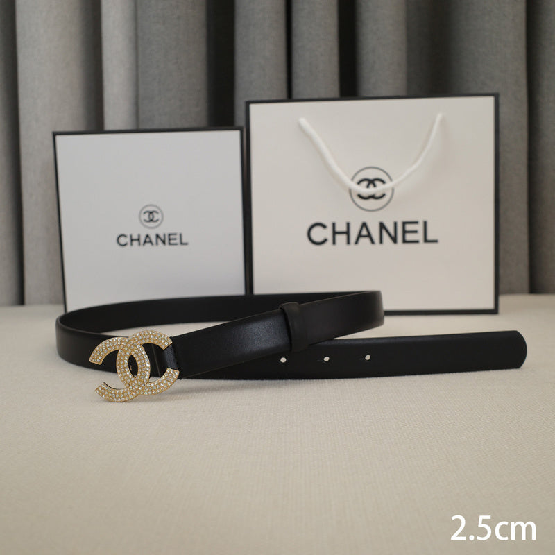 Chanel-2.5cm three rows of holes fragrance B2518L