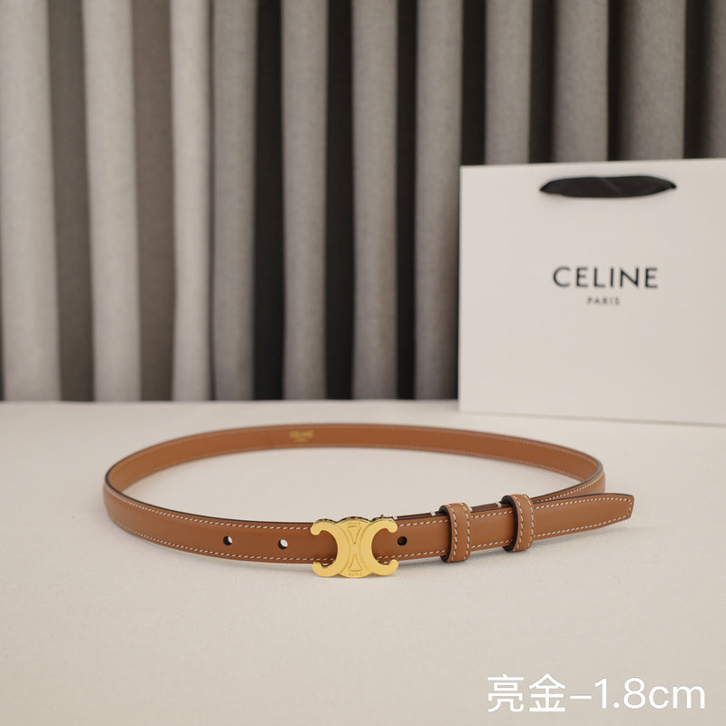 Celine - 2.5cm/1.8cm Bright gold
