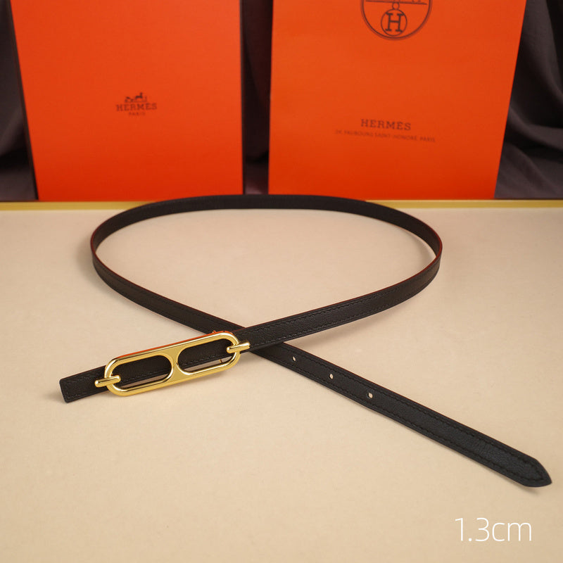 Hermes - 1.3cm long pig nose-palm print 1302h