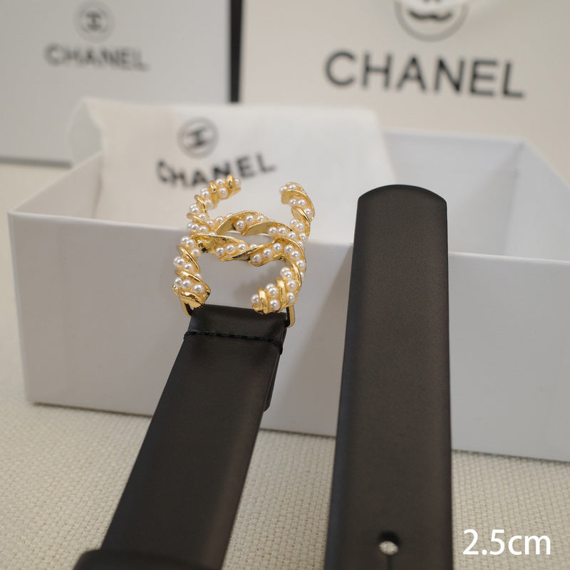 Chanel-2.5 Pearl sesame twist B2515L