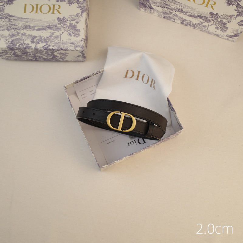 Dior-CD logo-Brass antique gold button - black ZSB3003d