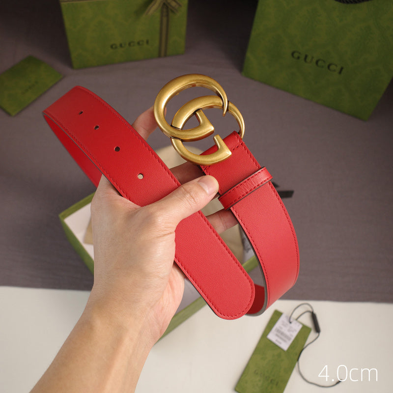 Gucci - 5 widths classic G-plain red